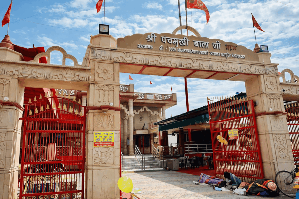 Shri Panchmukhi Balaji Dham panchmukhi temple